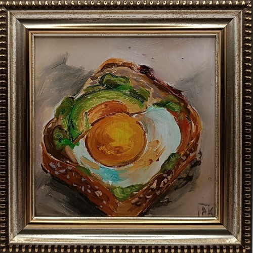 Quadro olio toast - , avocado