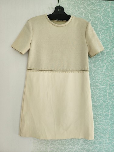 Zara mini abito crema - zara,