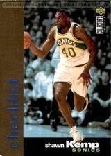 card NBA # 199 Shawn Kemp