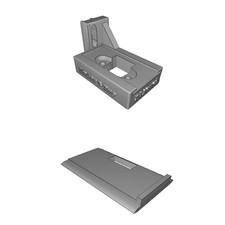 Sensor Mount for BLTouch Compatible with HeroME System with Sliding Lock