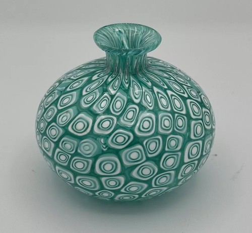 Raro vaso vintage murano - murano, ferro