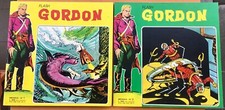 FLASH GORDON edizioni SPADA, 1973 - lotto composto dai nn. 1, 2, 3, 7, 8