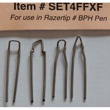 SET DI 4 PUNTE PER PIROGRAFO EXTRA-FINE RAZERTIP O BRENN PETER SET4FFXF