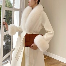 Cappotto donna vera pelliccia