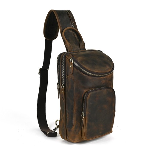 Borsa uomo vera pelle - , petto