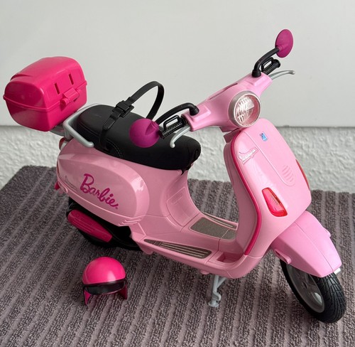 Barbie vespa scooter rosa - barbie,