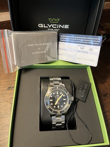 Orologio glycine gl0521 - orologio, 41mm