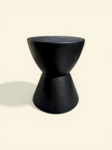Tavolino clessidra nero - tavolino,