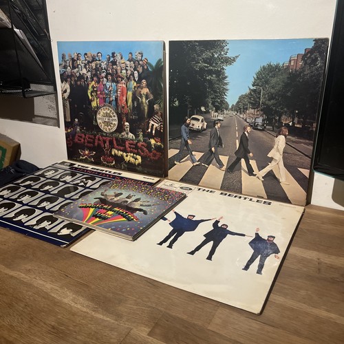 The beatles vinyl record - beatles, lp