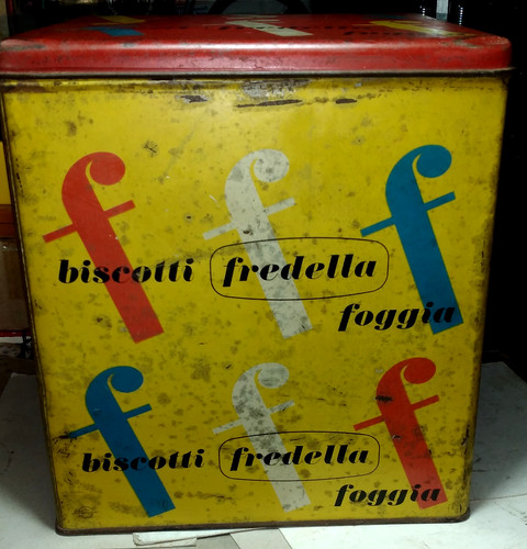 Rara scatola latta vintage - scatola,