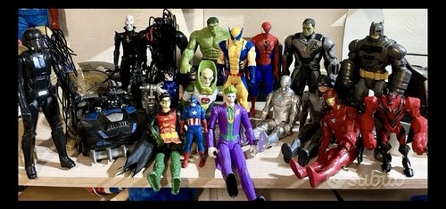 Lotto personaggi marvel - 17,