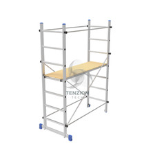 Trabattello Ponteggio Impalcatura Alluminio 2,10mt - Marchetti Superminio