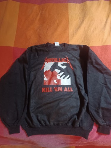 Vintage felpa rare metallica - vintage,