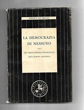 Libro La democrazia di nessuno