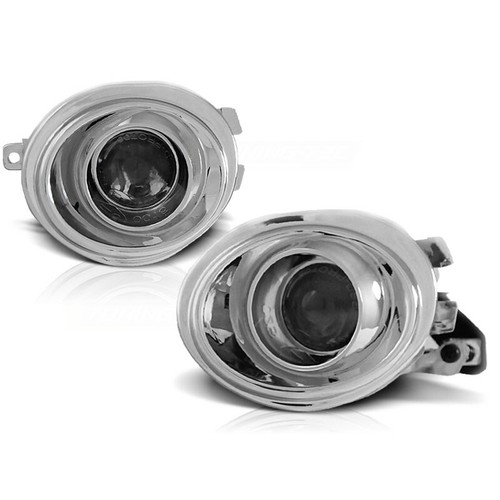 Set fendinebbia cromati per