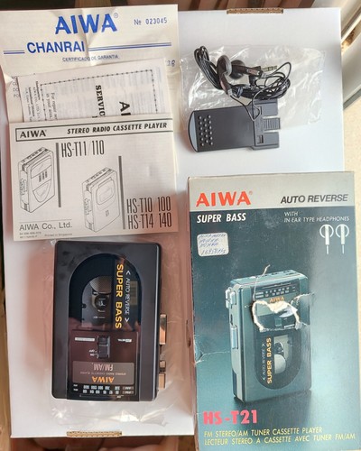 Stereo aiwa t21 reproductor - aiwa, hs-t21
