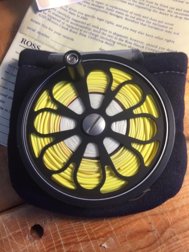 Ross fly reel - ross,