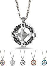 Collana Uomo Acciaio Ciondolo