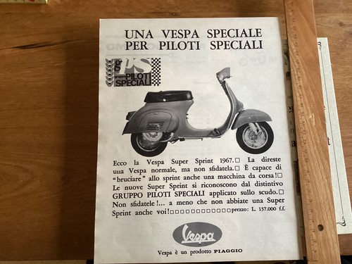 Vespa super sprint - vespa, ss