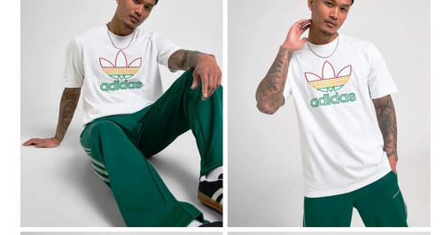 Shirt adidas originals rasta - t-shirt,