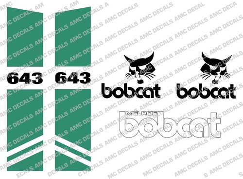 Set adesivi per bobcat - di,