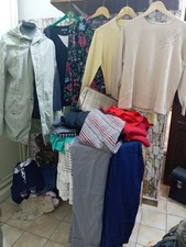 ABBIGLIAMENTO DONNA SIGNORA LOTTO 21PZ INVERNALE VESTITI ABITI MAGLIE L/XL