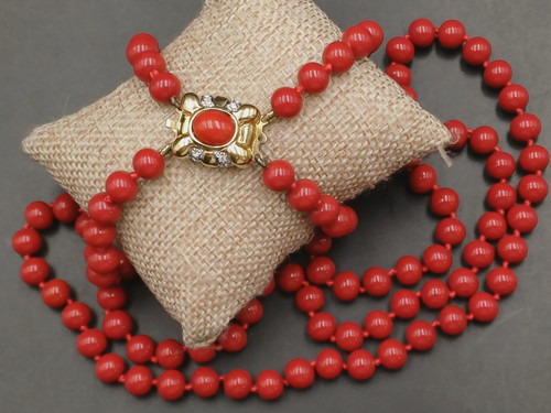 Collana doppio filo perle - doppio, di