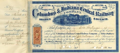 Columbus and indiana central - columbus,
