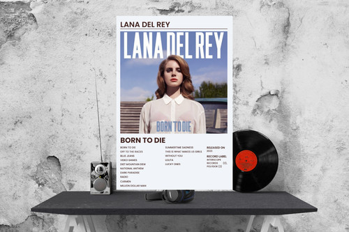 Copertina album stile lana del - stile,
