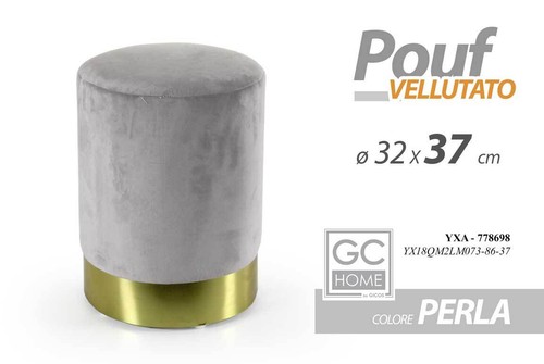 Pouf cilindrico moderno - cilindrico,