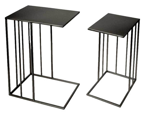 Set tavolini metallo - set,