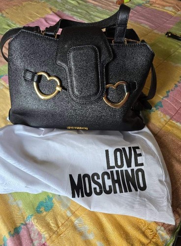 Borsa love moschino nera - borsa,