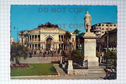 Cartolina palermo piazza - cartolina,