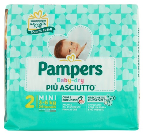 Pampers baby dry - pampers, 24