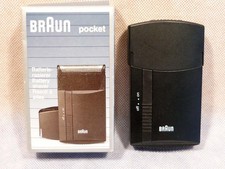 Rasoio a batteria Braun Pocket 5523 in confezione originale mai usato