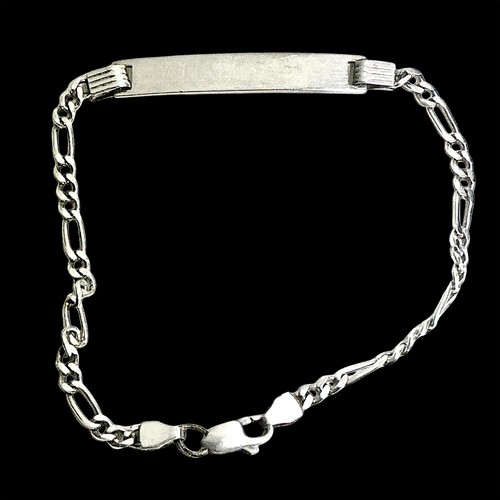 Bracelet gourmette vierge - bracelet,