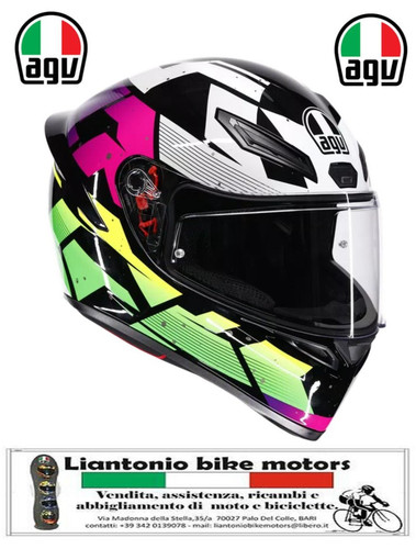 Casco integrale agv e2206 - casco,