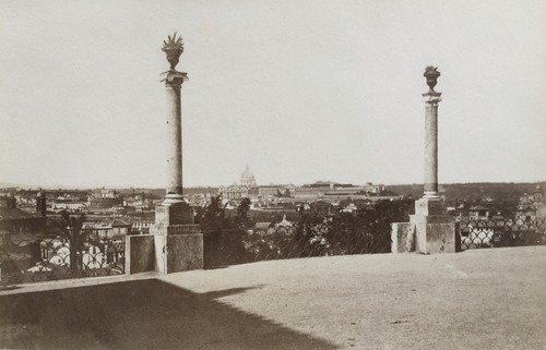 Vatican from pincio gardens - from,