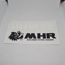 Adesivo Scritta Malossi Logo Originale  15x3 Cm