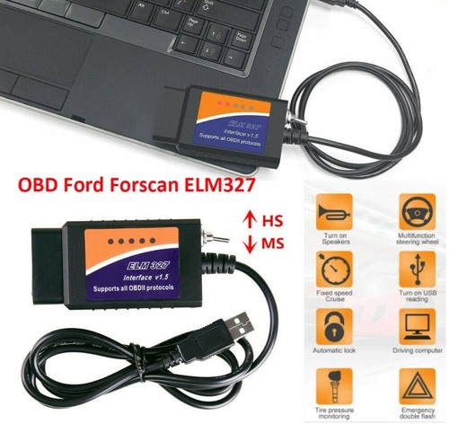 Per ford forscan elm327 - ford, usb