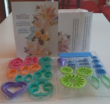 kit pasticceria (26 pz) per fiori pasta di gomma + manuale