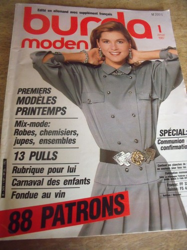 Magazine burda moden mix mode - moden,