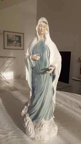 Statua porcellana madonna - madonna, di