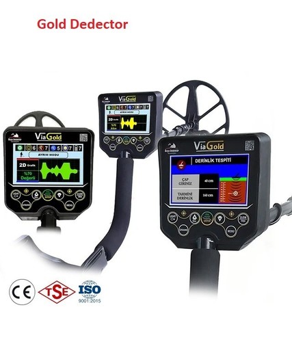 Gold prospecting detector via - gold,