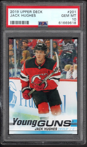 Jack hughes 2019 upper deck - jack,