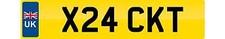 ZACKS targa reg privata X24