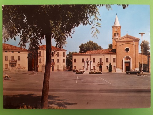 Cartolina lavezzola piazza - cartolina,