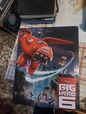 BIG HERO 6 3D - STEELBOOK DISNEY BLU-RAY 2D/3D ORIGINALE Fuori Catalogo