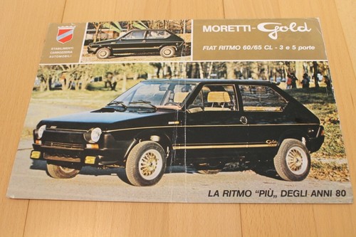 Prospetto depliant fiat ritmo - depliant,