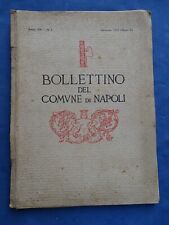 FASCISMO-BOLLETTINO COMUNE